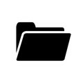 Folder flat icon sign Ã¢â¬â vector